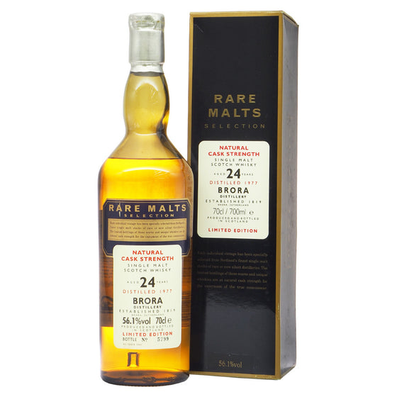 Brora 1977 24 Years Rare Malts Selections - Bottle No. 5799 - The Whisky Shop Singapore