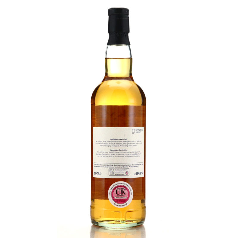 Clynelish 1995 25 Year Old Whisky Sponge Edition No.38 Refill Sherry Butt ABV 54.5% 70CL