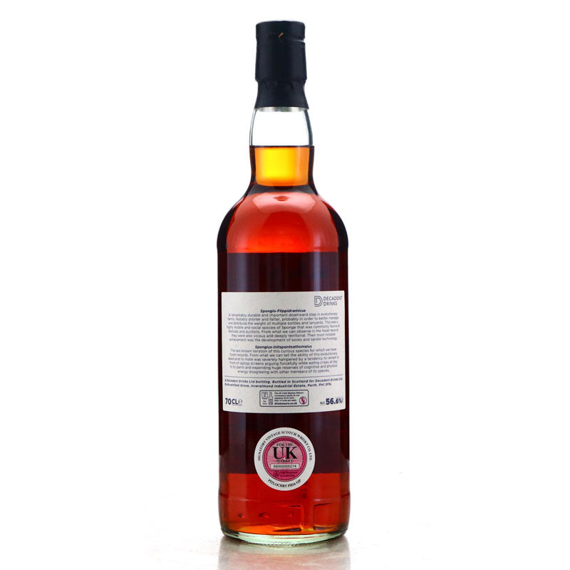 Clynelish 1995 25 Year Old Whisky Sponge Edition No.40 Refill Sherry Butt ABV 56.6% 70CL