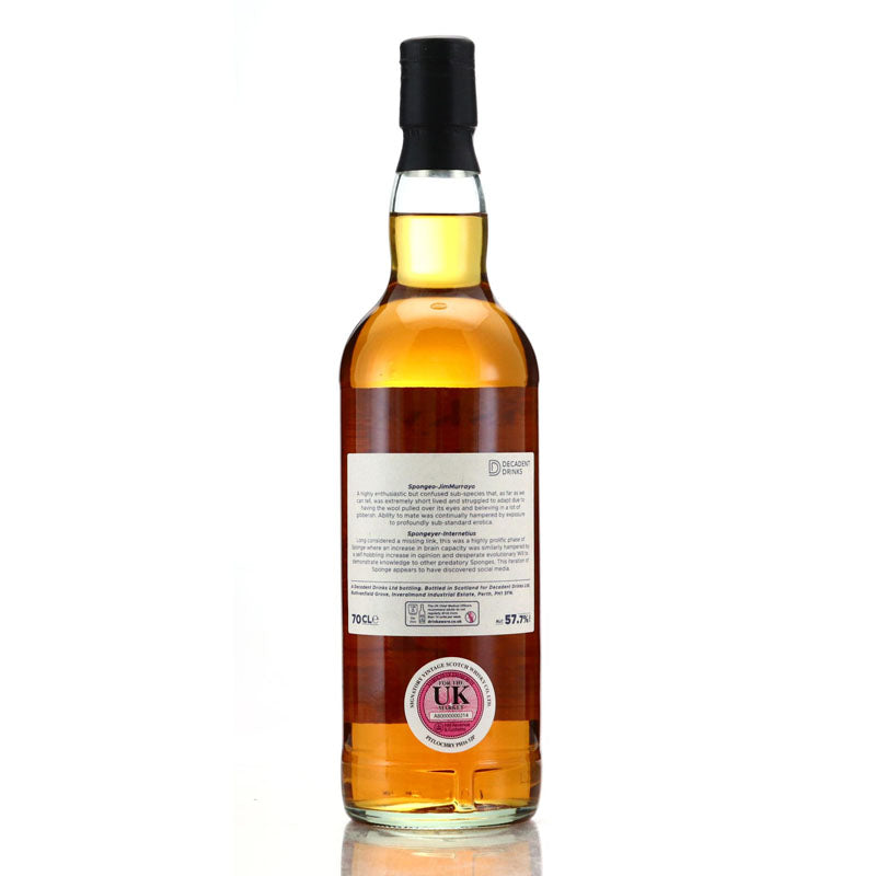 CLynelish 1995 26 Year Old Whisky Sponge Edition No.39 Refill Sherry Butt ABV 57.7% 70CL