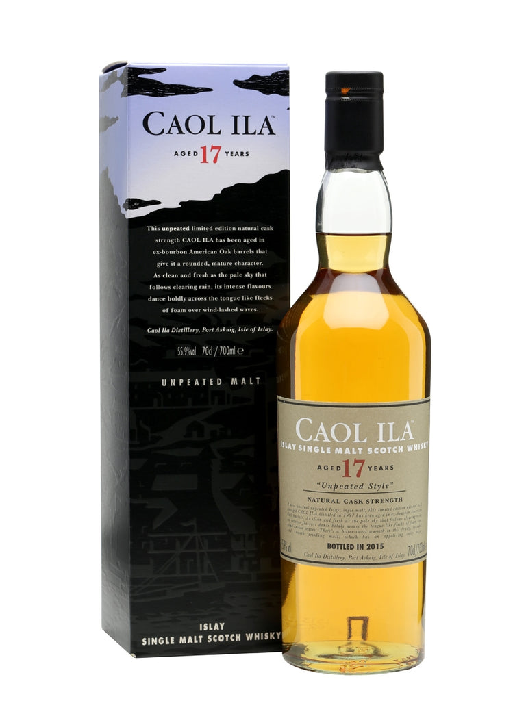Caol Ila 17 Years Old - Unpeated - Special Release 2015 - The Whisky Shop Singapore