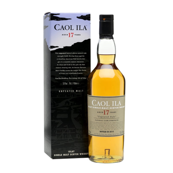 Caol Ila 17 Years Old - Unpeated - Special Release 2015 - The Whisky Shop Singapore