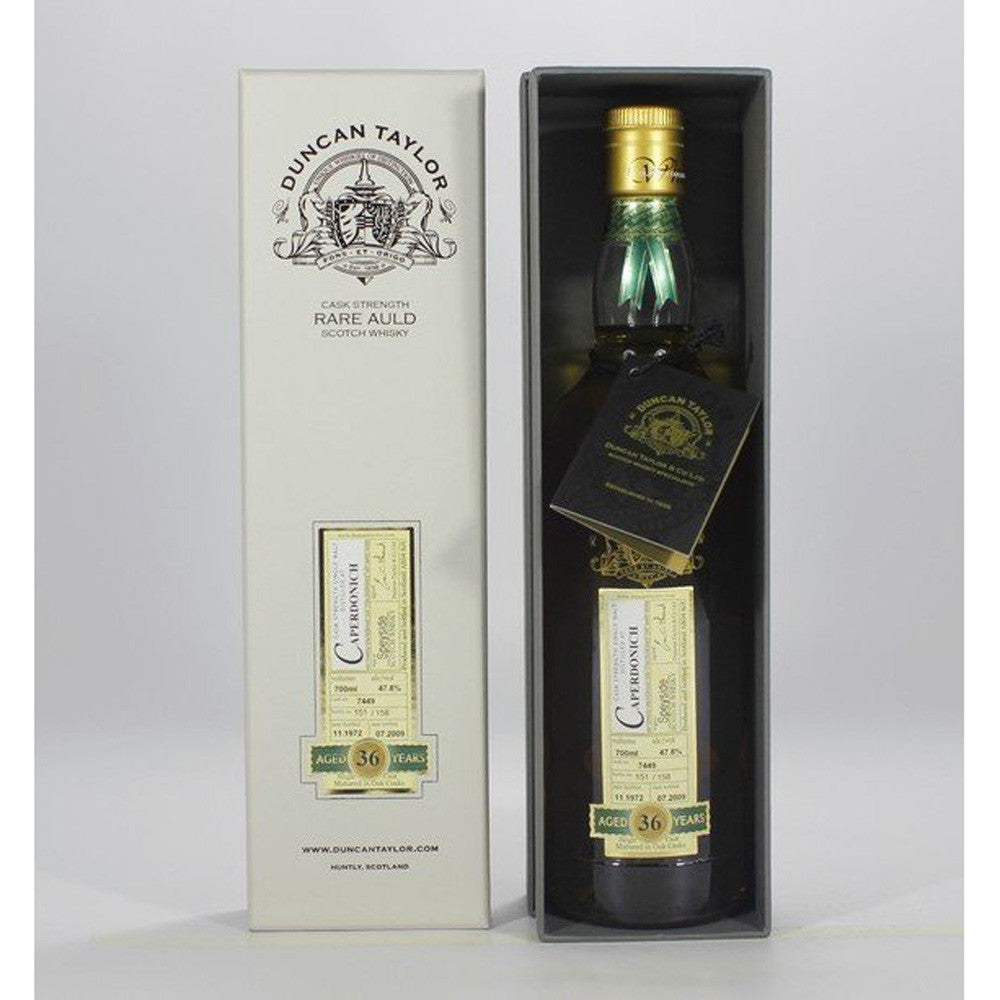 Caperdonich 1972 36 Years Duncan Taylor - Rarest of the Rare - The Whisky Shop Singapore