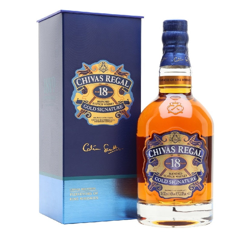Chivas Regal 18 Year Old 750ml - The Whisky Shop Singapore