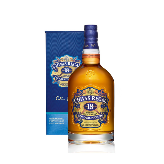 Chivas Regal 18 Years Old ABV 40% 100CL with Gift Box
