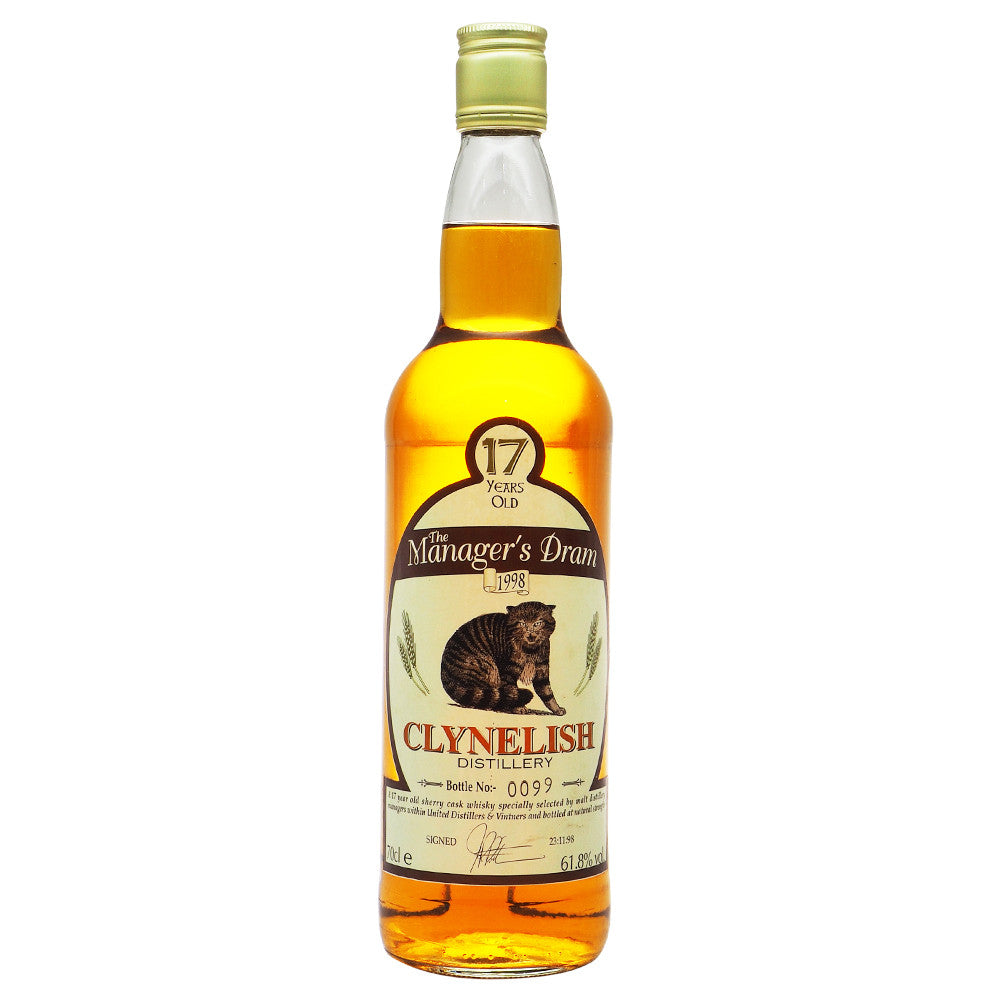 Clynelish 17 Years - Manager's Dram #99 - The Whisky Shop Singapore