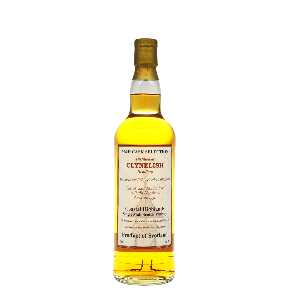 Clynelish 1971 M&H Cask Selection - The Whisky Shop Singapore
