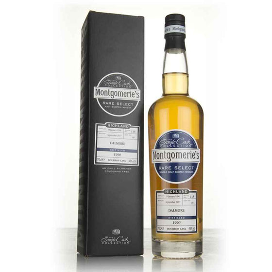 Dalmore 1990 27 Year Old Montgomerie's Cask #89 ABV 46% 70CL
