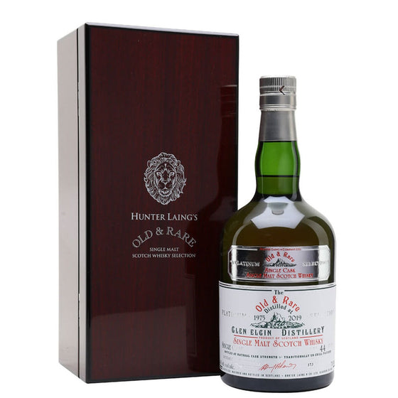 Glen Elgin 1975 44 Year Old "Old & Rare Heritage" ABV 45.6% 70CL with Gift Box