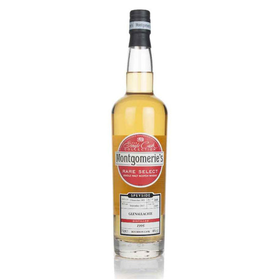 Glenallachie 1995 22 Year Old Montgomerie's Cask #15019 Hogshead ABV 46% 70CL