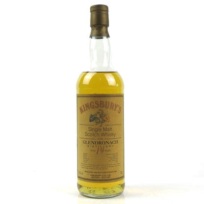 Glendronach 1976 19 Years Kingsbury - The Whisky Shop Singapore