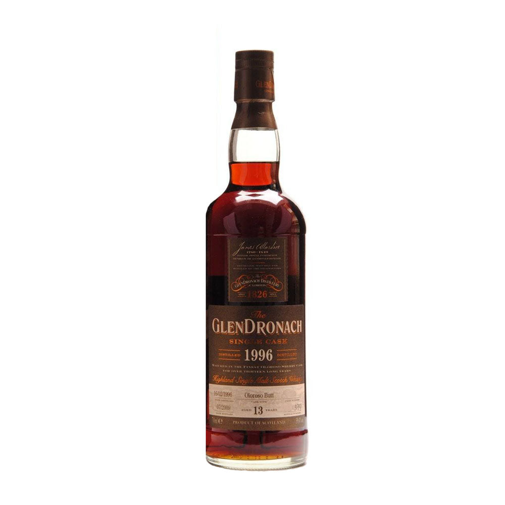 Glendronach 1996 13 Years Cask 209 - The Whisky Shop Singapore