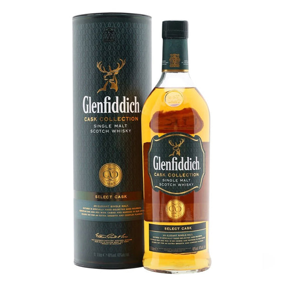 Glenfiddich Select Cask ABV 40% 100cl with Gift Box