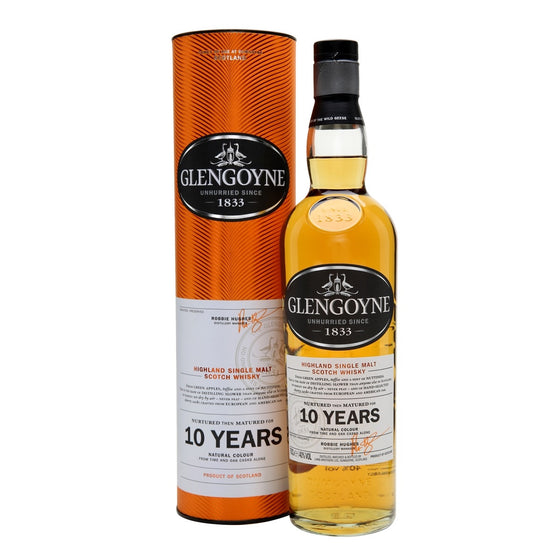 Glengoyne 10 Year Single Malt Scotch Whisky ABV 40% 70cl with Gift Box