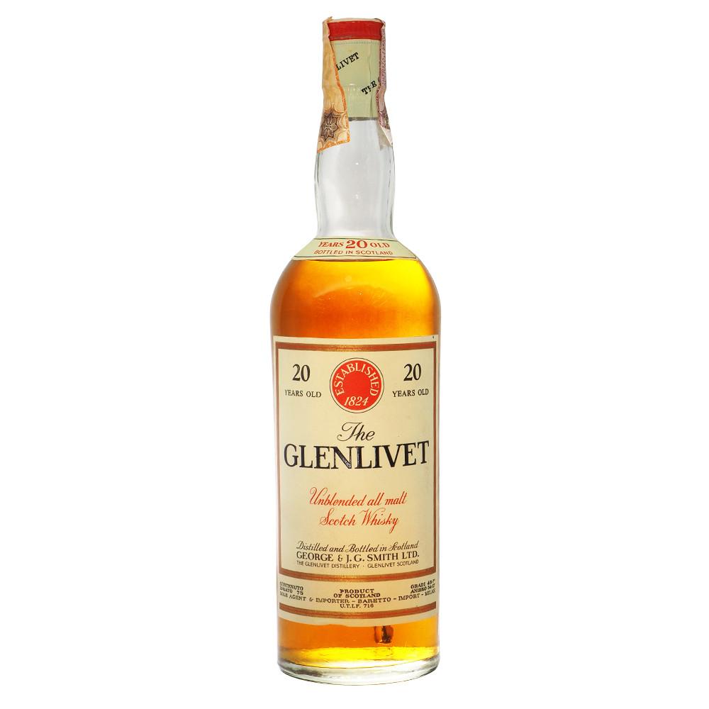 Glenlivet 20 Years (circa 1970) - The Whisky Shop Singapore