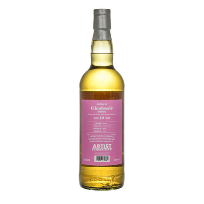 Glenlossie Distillery 12 Year Old Artist Collective 2009 Speyside Single Malt Scotch Whisky ABV 43% Vol 70cl / 700ml
