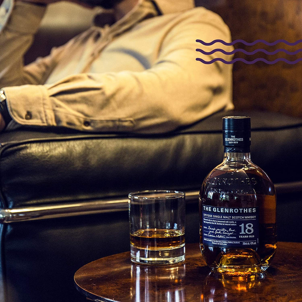 Glenrothes 18 Year Speyside Single Malt Scotch Whisky 700ml ABV 43%