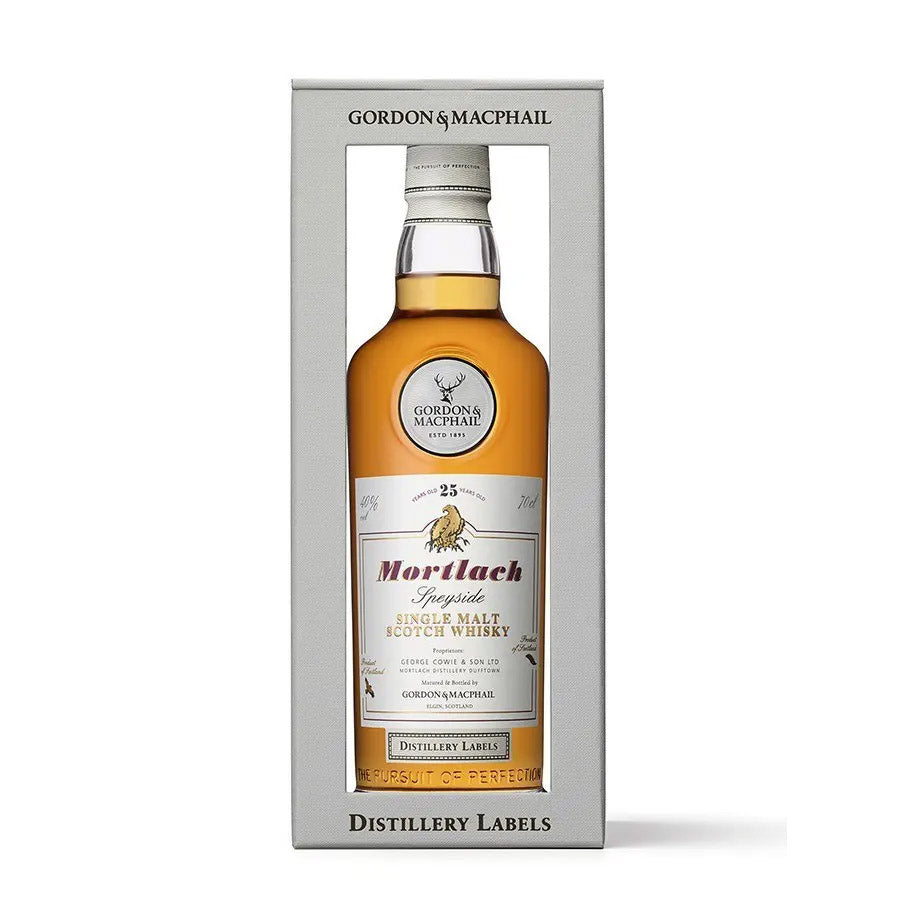 Mortlach 25 Year Old Gordon & Macphail Sherry Cask Speyside Single Malt Scotch Whisky ABV 46% 70cl