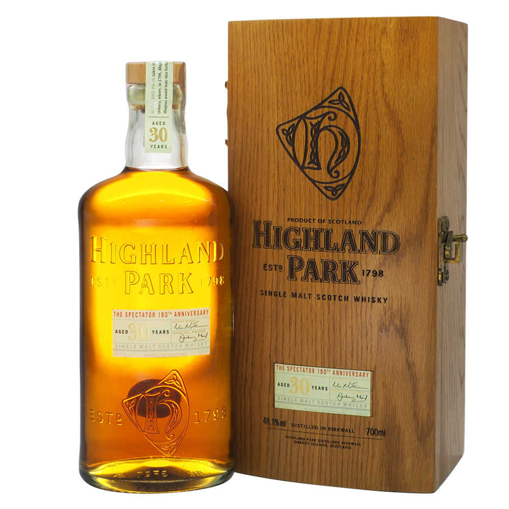Highland Park 30 Years - 180th Anniversary of The Spectator Magazine - The Whisky Shop Singapore