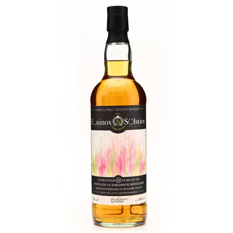 Highland Malt Equinox & Solstice Summer 10 Year Old Whisky Sponge ABV 48.5% 70CL