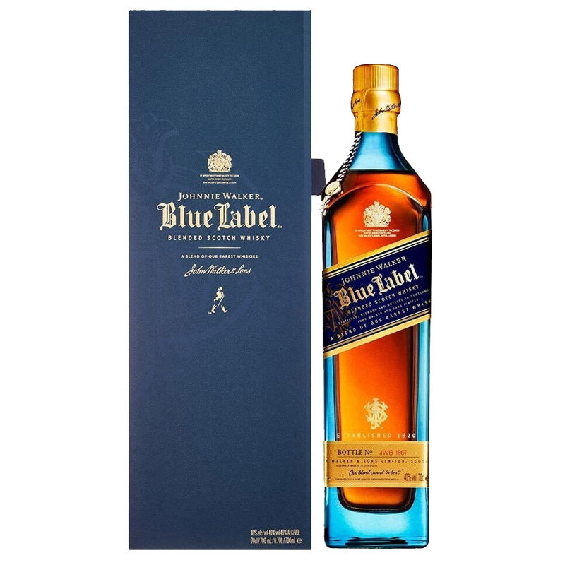 Johnnie Walker Blue Label Blended Scotch Whisky ABV 40% 75cl with Gift Box