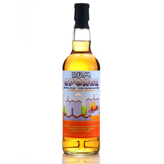 Jamaican 1998 22 Year Old Rum Sponge Cask Edition No.11 Refill Barrel ABV 62.6% 70CL with Gift Box