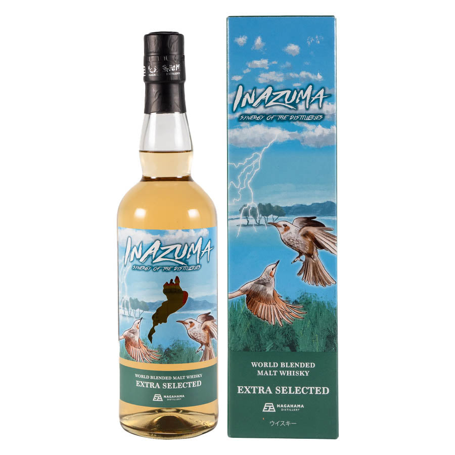 Nagahama Inazuma “Extra Selected” World Blended Malt Whisky ABV 47% 700ml