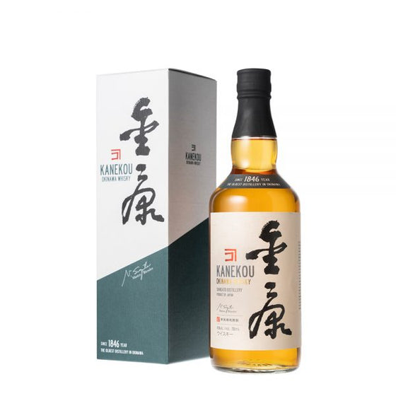 Kanekou Okinawa Whisky ABV 43% 70cl with Gift Box
