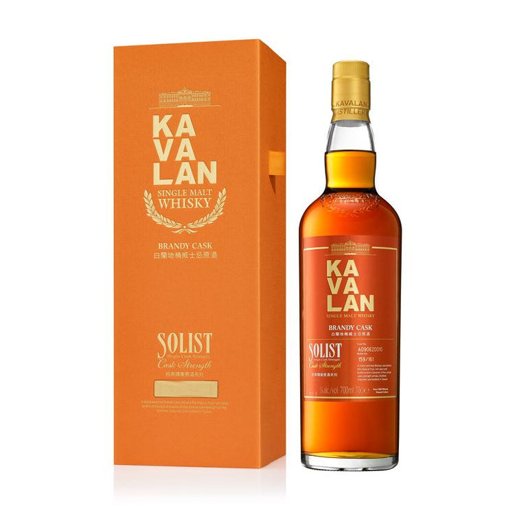 Kavalan Solist Brandy Single Cask Strength Single Malt Whisky Vol 700ml / 70cl