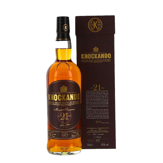 Knockando 1997 21 Year Old Speyside Single Malt Scotch Whisky ABV 43% Vol 700ml / 70cl