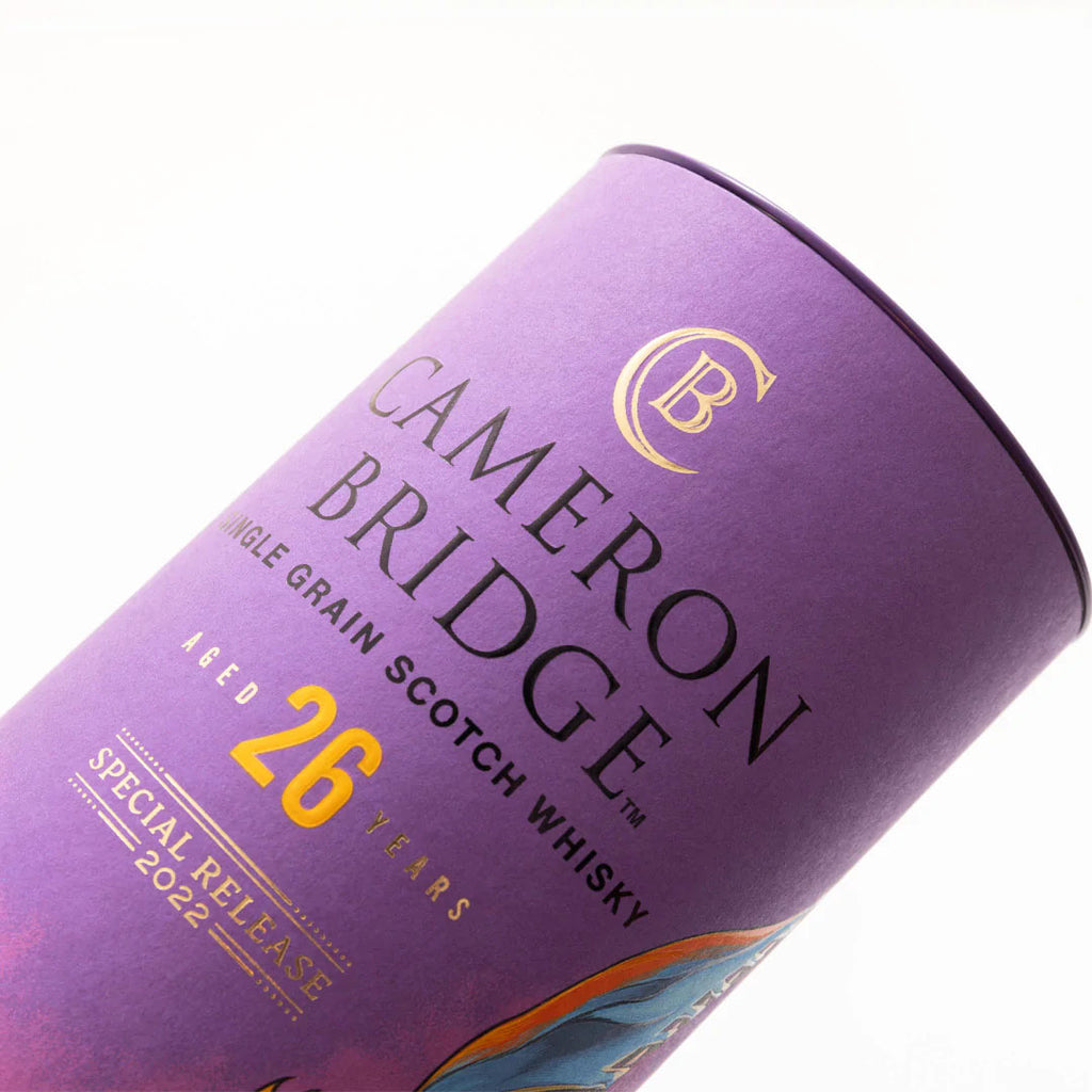 Cameron Bridge 26 Year Old Special Release 2022 Single Grain Scotch ABV 56.20% 700ml