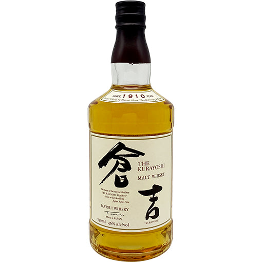 The Kurayoshi 倉吉 Pure Malt Whisky Matsui Whisky Made in Japan ABV 43% Vol 700ml / 70cl (With Gift Box)
