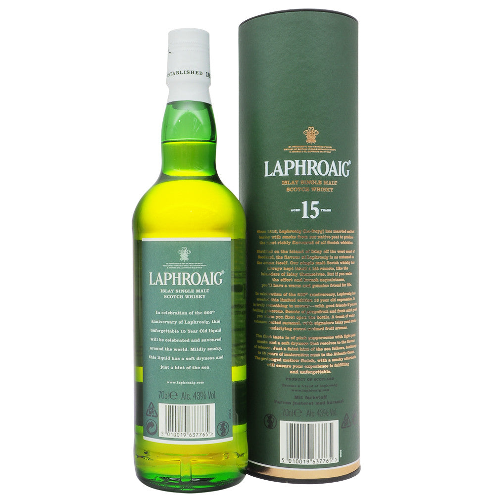 Laphroaig 15 Years 200th Anniversary - The Whisky Shop Singapore