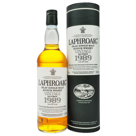 Laphroaig 1989 17 Years - Feis Ile 2007 - The Whisky Shop Singapore