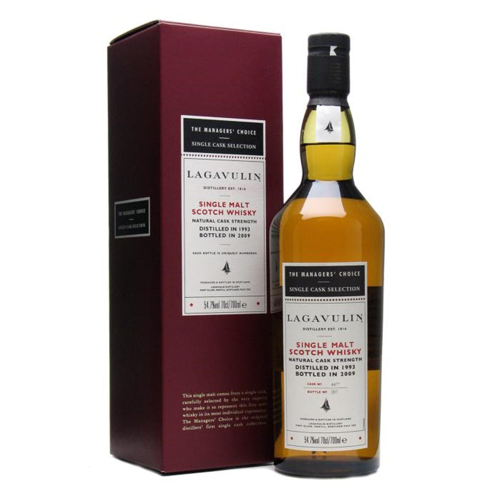 Lagavulin 1993 15 Years The Managers' Choice - The Whisky Shop Singapore