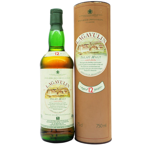 Lagavulin 12 Years White Horse Distillers Ltd - The Whisky Shop Singapore