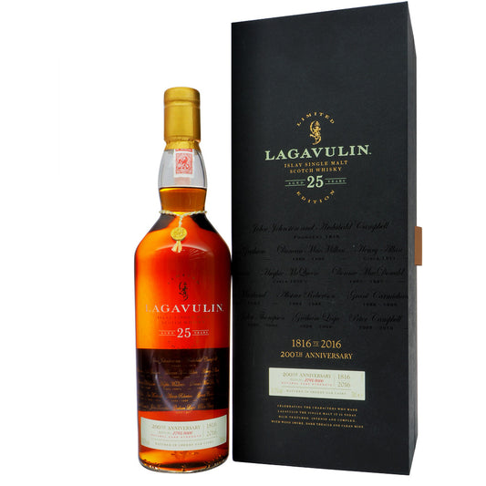 Lagavulin 25 Years Bicentenary Edition Feis Ile 2016 - The Whisky Shop Singapore
