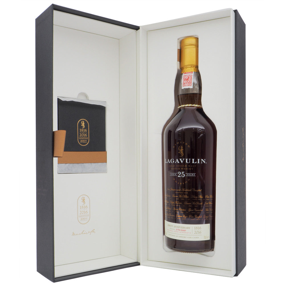Lagavulin 25 Years Bicentenary Edition Feis Ile 2016 - The Whisky Shop Singapore