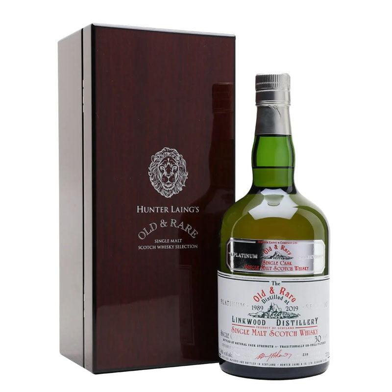 Linkwood 1989 30 Year Old "Old & Rare Heritage" ABV 50.4% 70CL with Gift Box