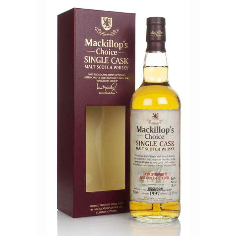 Longmorn 1997 22 Year Old Mackillop's Choice Series #900085 ABV 56.8% 70CL