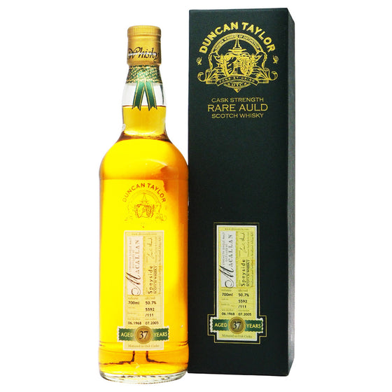 Macallan 1968 37 Years Duncan Taylor - Rare Auld - The Whisky Shop Singapore