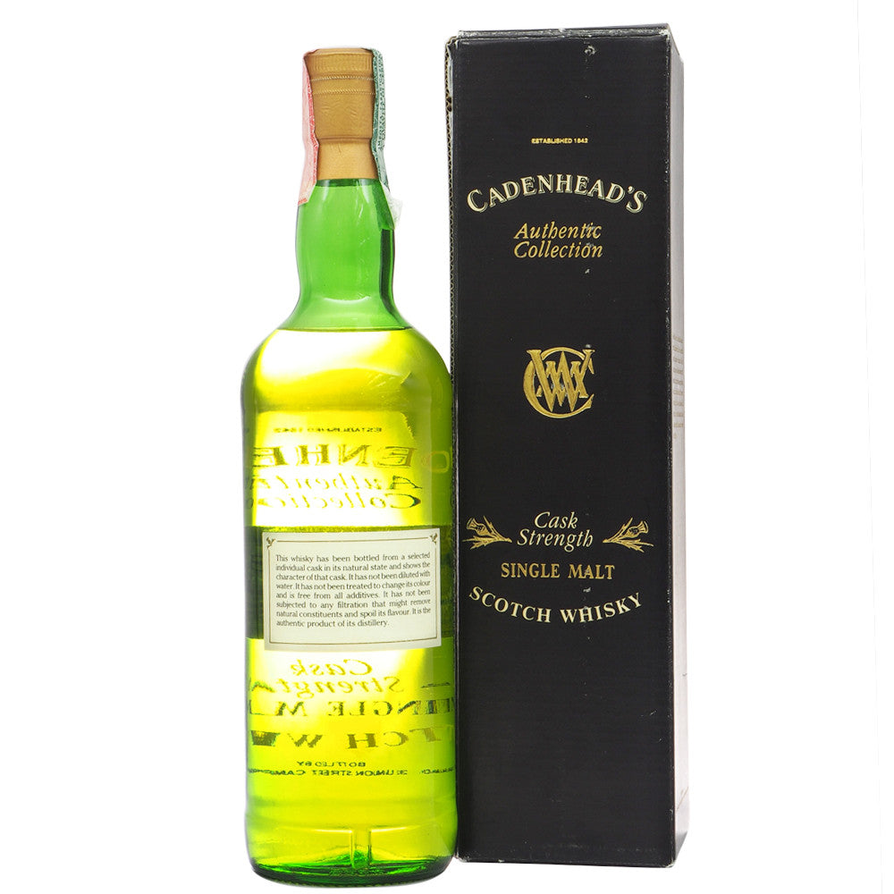 Macallan-Glenlivet 1963 30 Years Cadenhead (ABV 52.6%) - The Whisky Shop Singapore