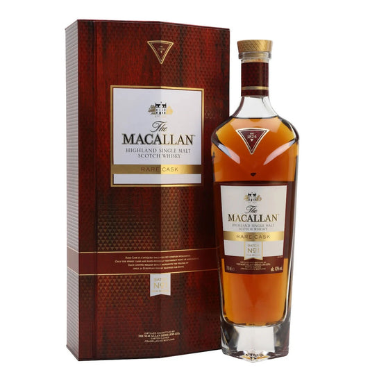 The Macallan Rare Cask (Red) Batch No.1 2018 Release Highland Single Malt Scotch Whisky Distillery Bottling ABV 43% Vol 70cl / 700ml