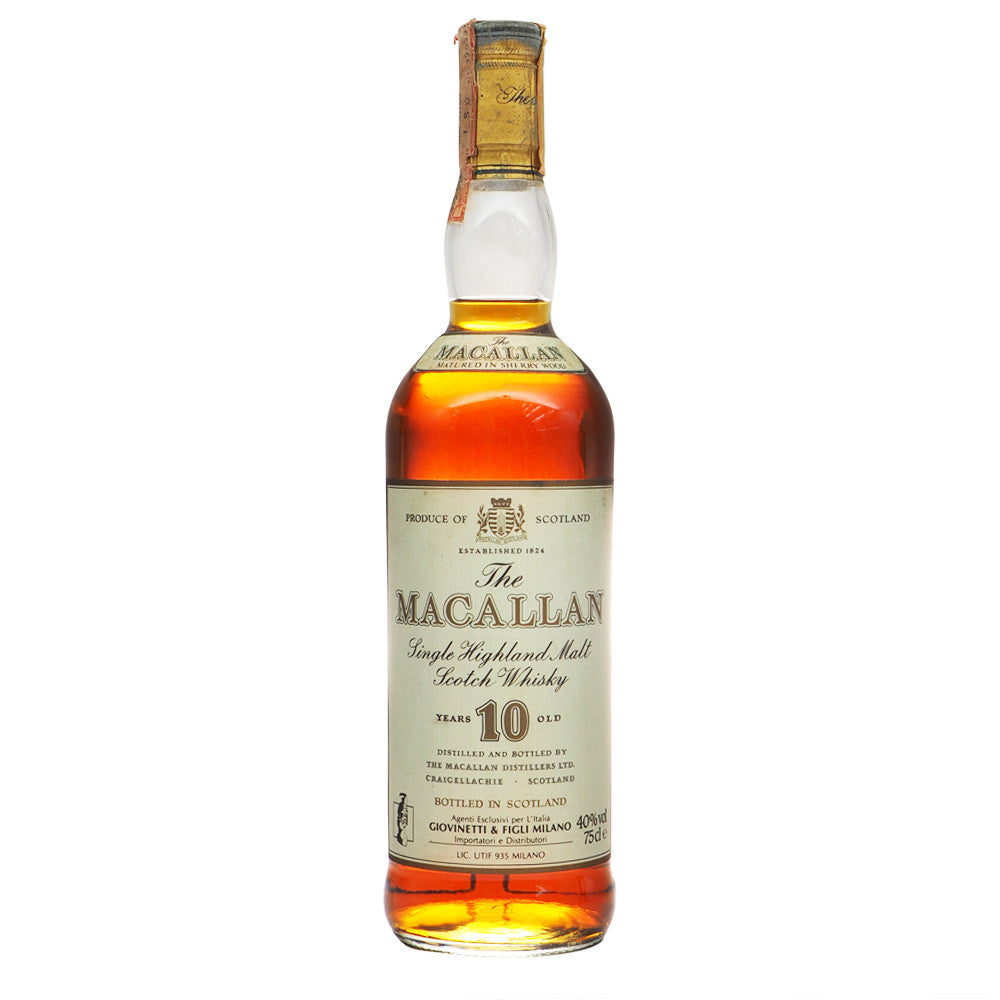Macallan 10 Years - Giovinetti #2 - The Whisky Shop Singapore