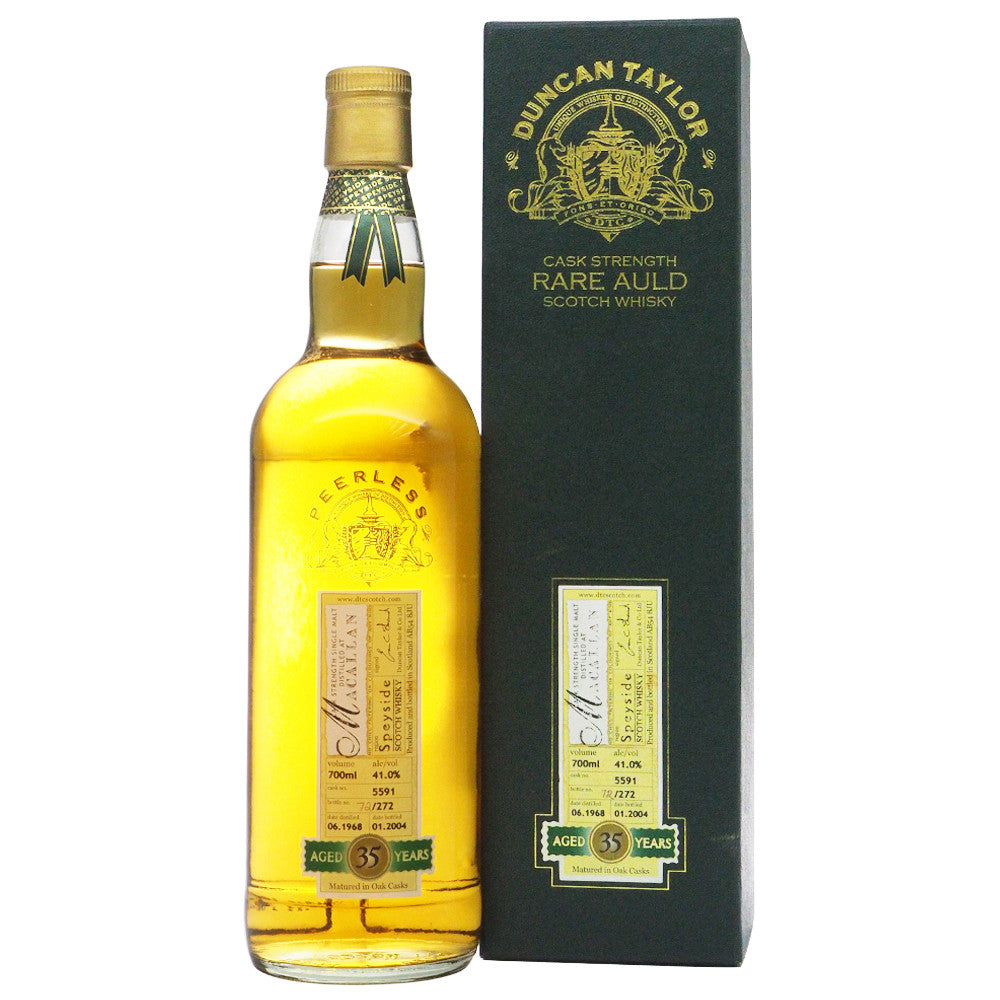 Macallan 1968 35 Years Duncan Taylor - Rare Auld - The Whisky Shop Singapore