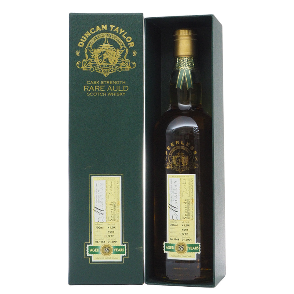 Macallan 1968 35 Years Duncan Taylor - Rare Auld - The Whisky Shop Singapore