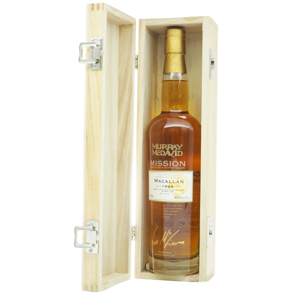 Macallan 1968 35 Years Murray McDavid - Mission Series - The Whisky Shop Singapore