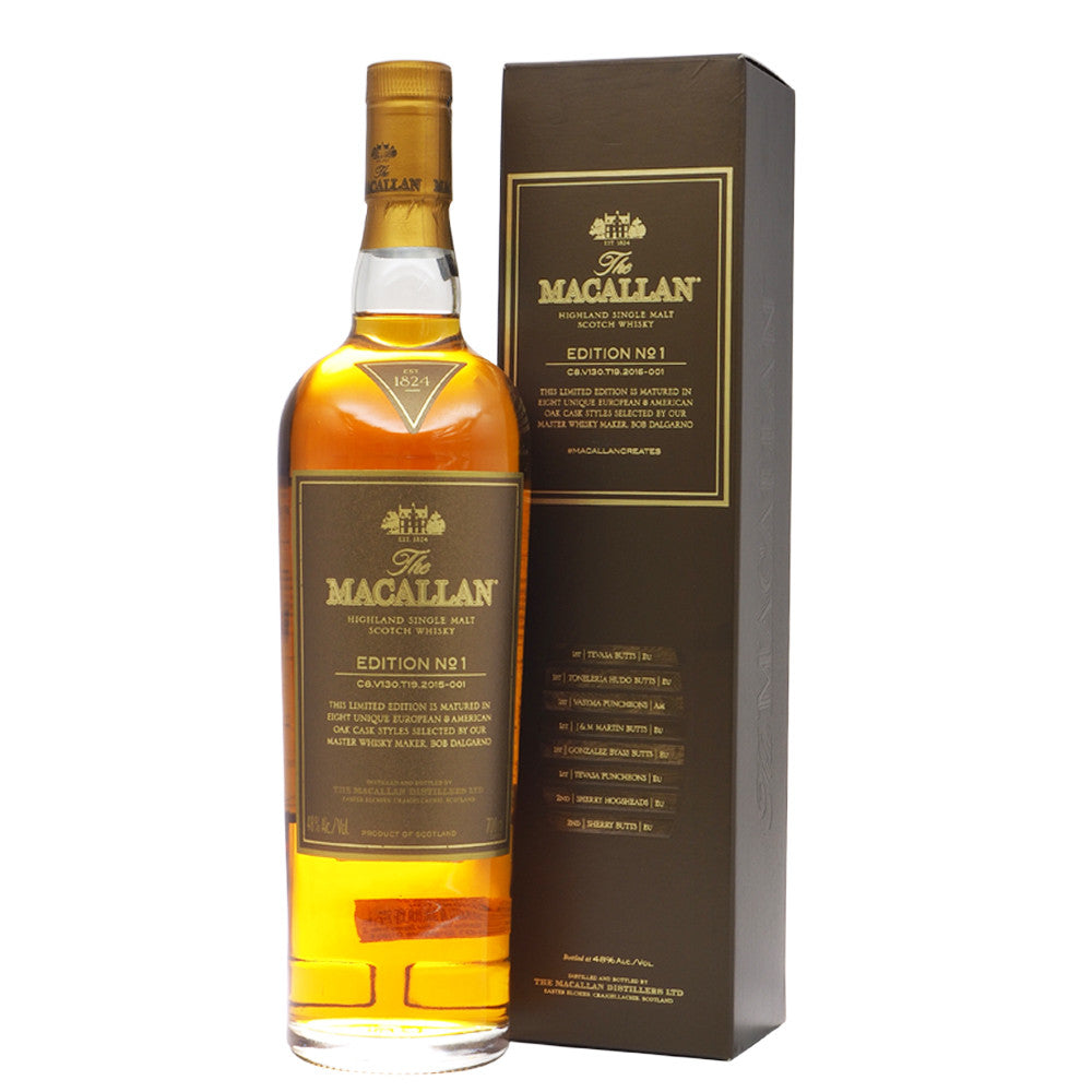 Macallan Edition No. 1 - The Whisky Shop Singapore