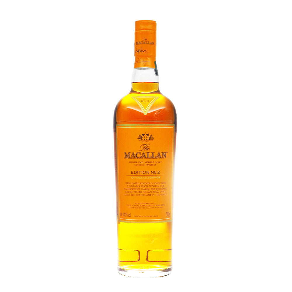 Macallan Edition No. 2 with Free Jim Murray Whisky Bible - The Whisky Shop Singapore