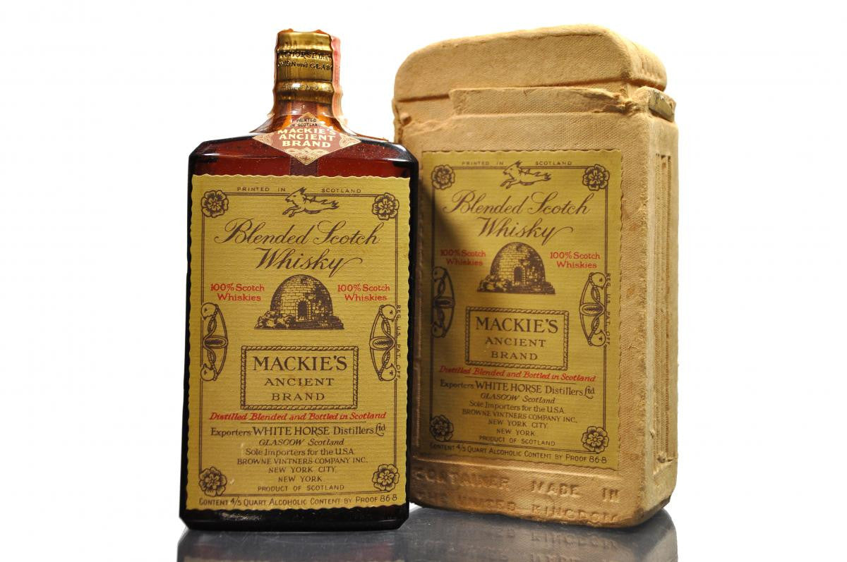 Mackie's Ancient Brand (Bot. 1940s) - The Whisky Shop Singapore